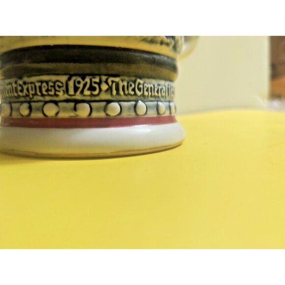 Vintage Avon Ceramarte Train Locomotive Beer Stein Brazil 1982 - Picture 10 of 13